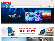 Tablet Screenshot of costco.com